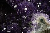 Sparkling Deep-Purple Amethyst Geode - Uruguay #342730-3